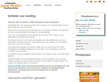 Tablet Screenshot of groenteenfruitcapsules.nl